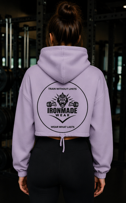 Women’s Cropped Hoodie| Light Collection