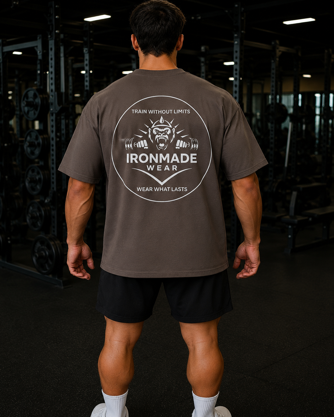 Men’s Oversized Tee | Double Logo