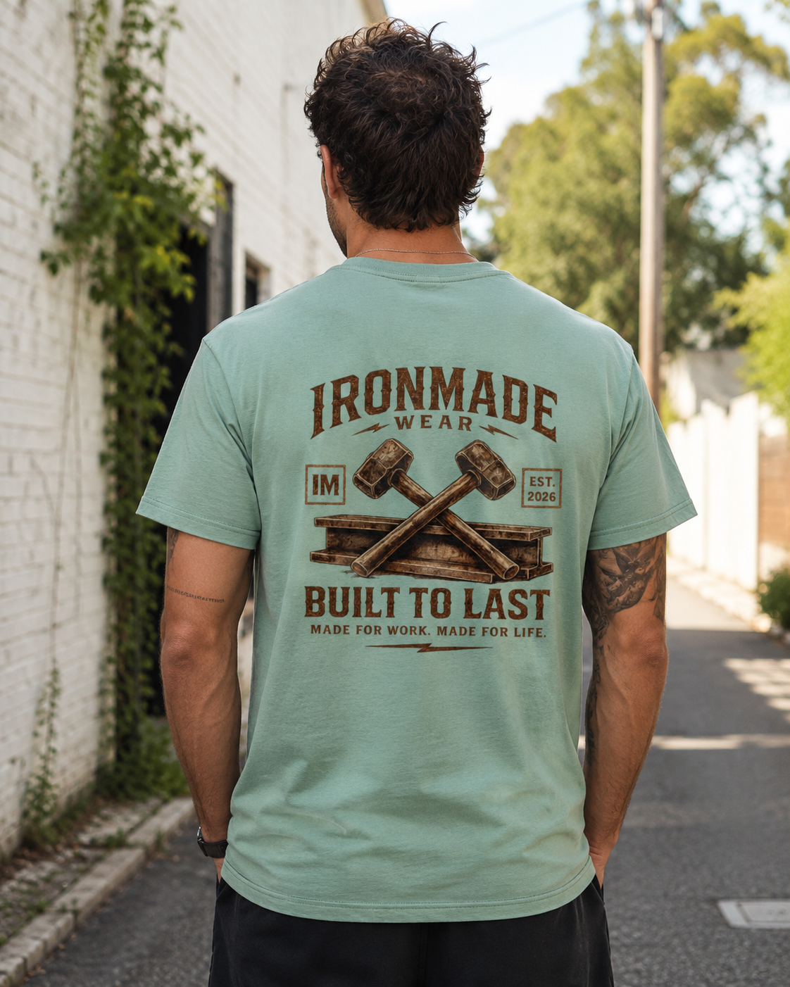 Men’s Casual T-Shirt | Double Logo