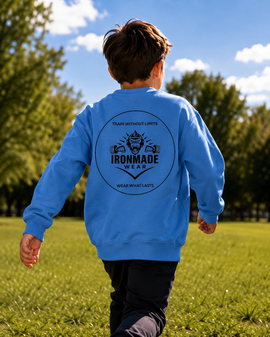 Kids Sweatshirt | Double Logo
