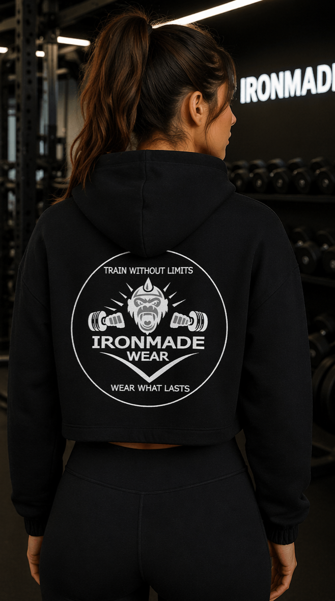 Women’s Cropped Hoodie| Dark Collection