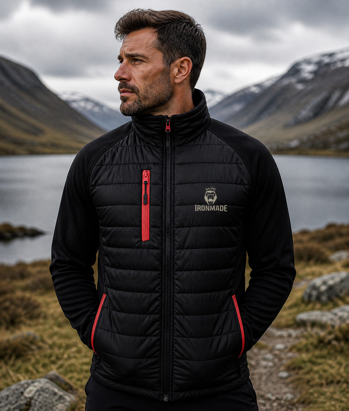 Men's Padded Softshell Jacket