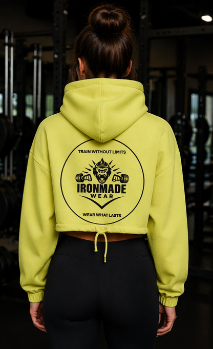 Women’s Cropped Hoodie| Light Collection