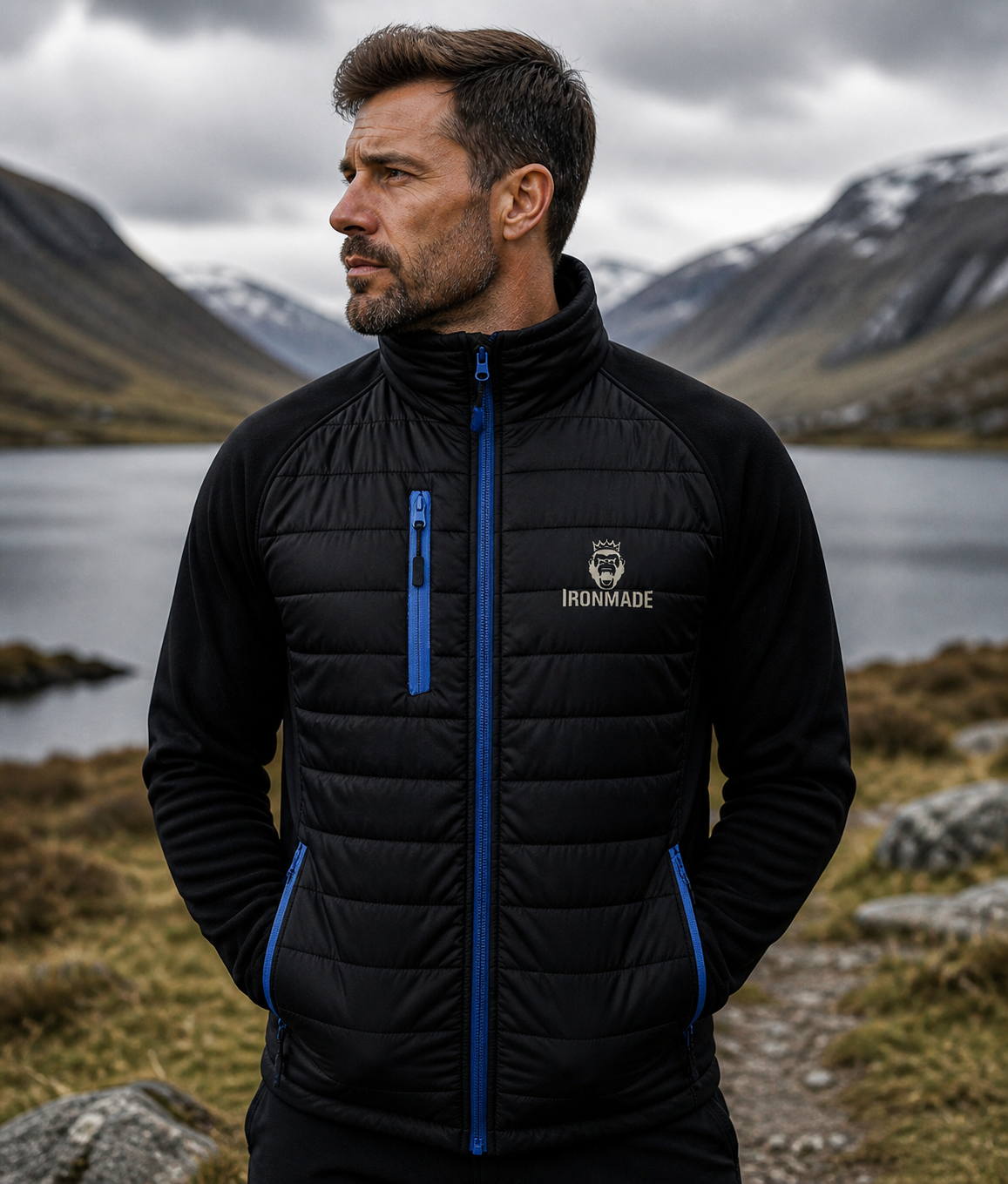 Men's Padded Softshell Jacket
