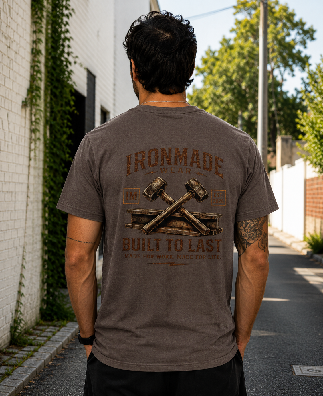 Men’s Casual T-Shirt | Double Logo
