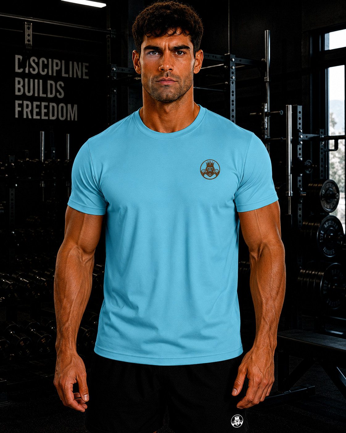 Men’s Performance T‑Shirt  | Double Logo