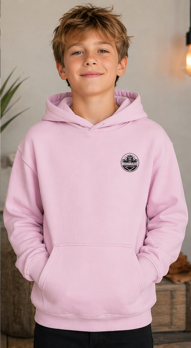 Kids Hoodie- Single Logo
