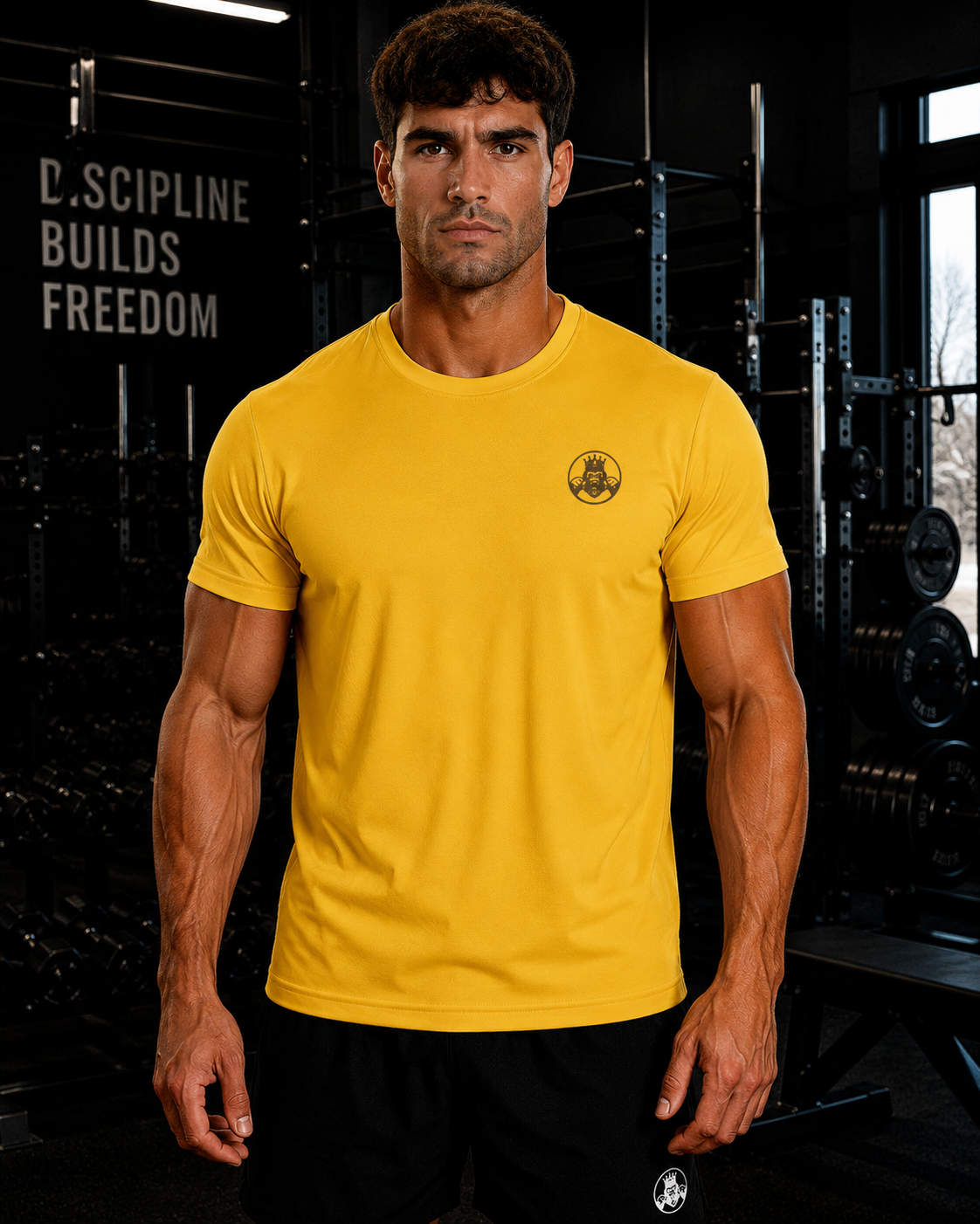 Men’s Performance T‑Shirt  | Double Logo