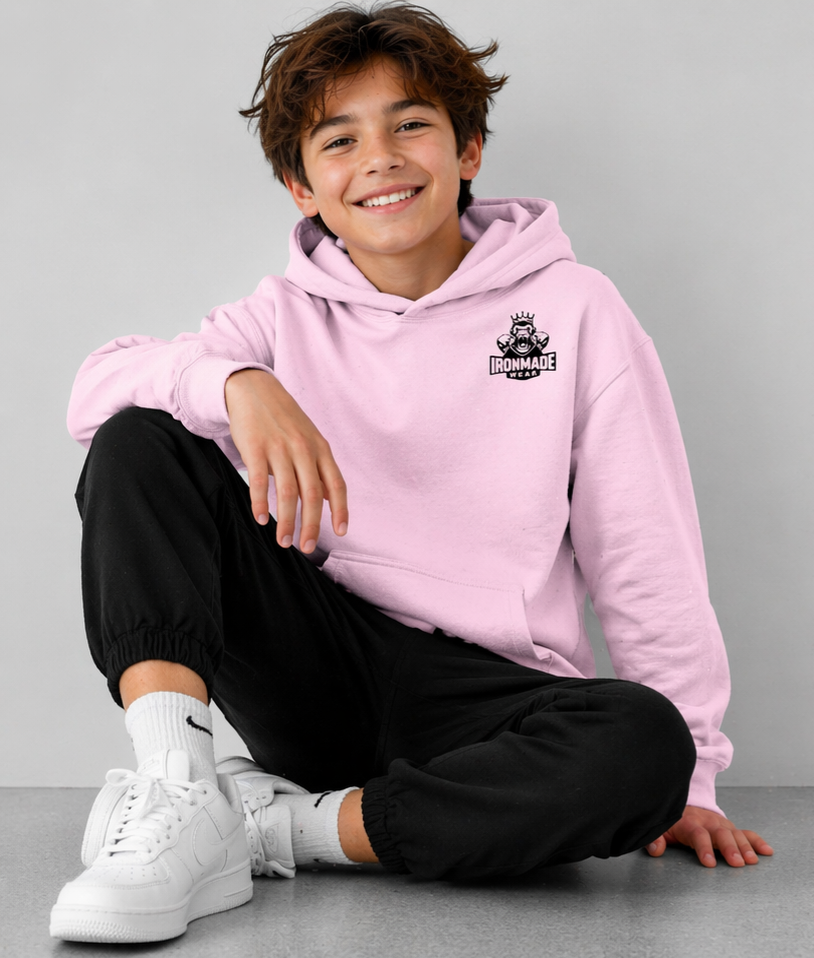 Kids Hoodie | Double Logo