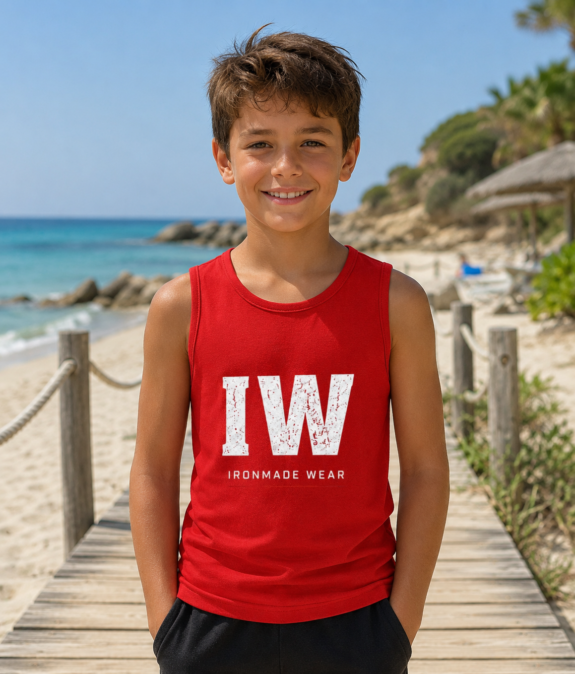 Kids Sports Vest | Quick‑Dry Performance Fabric