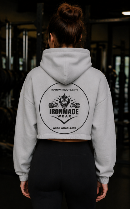 Women’s Cropped Hoodie| Light Collection