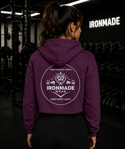 Women’s Cropped Hoodie| Dark Collection