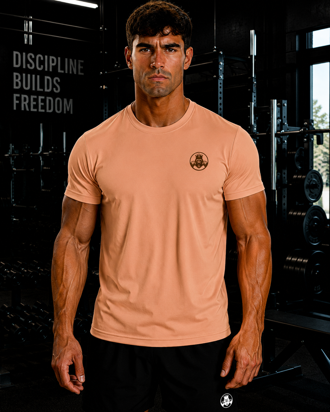 Men’s Performance T‑Shirt  | Double Logo