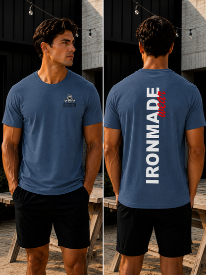 Men's T-Shirt  | Double Logo | Dark Collection