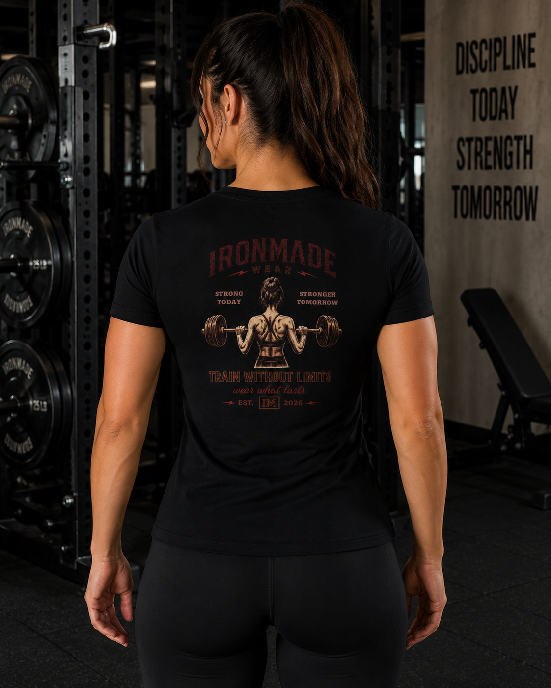 Women's Performance T-Shirt | Double Logo