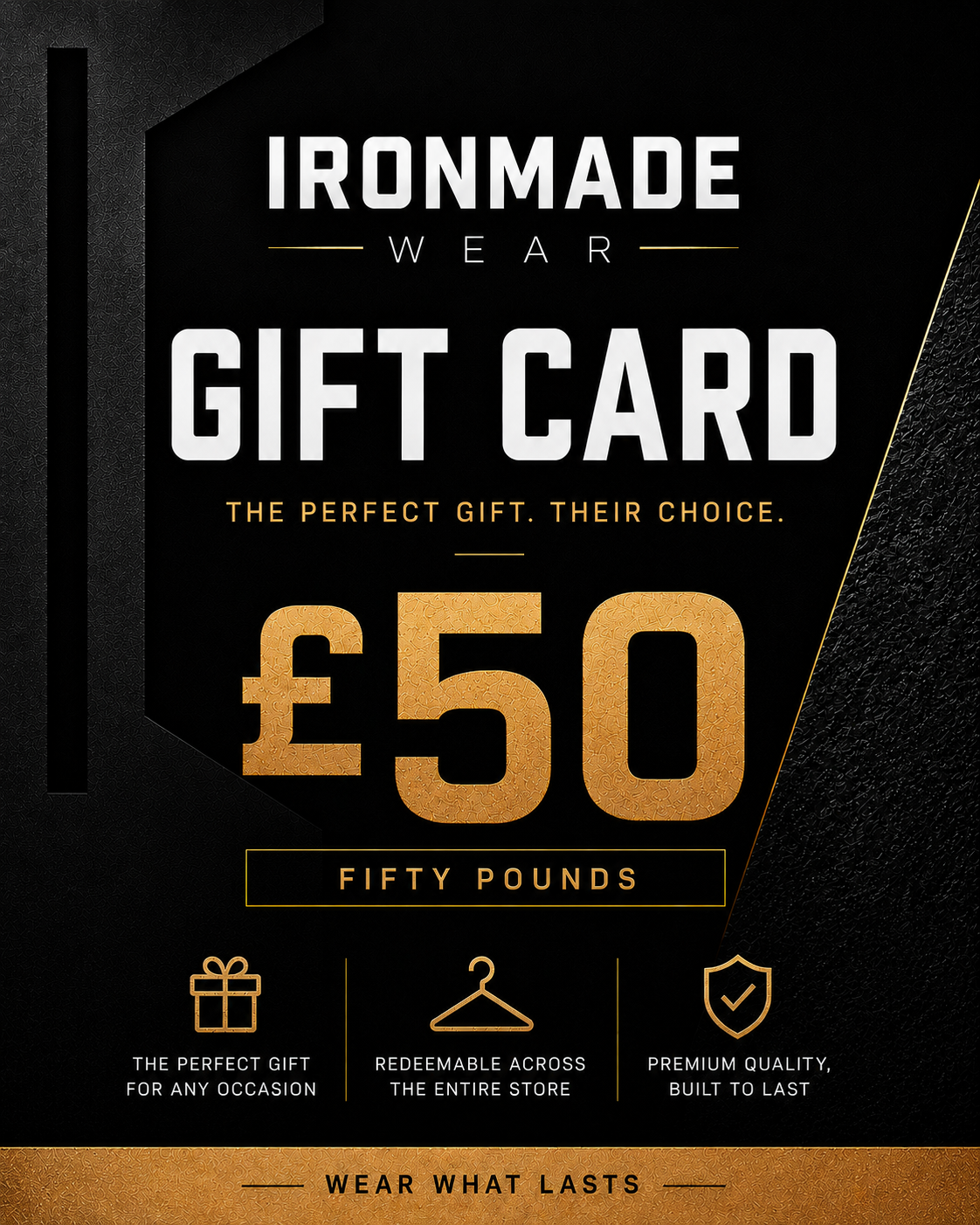 Ironmade Gift Card | The Perfect Gift for Every Occasion