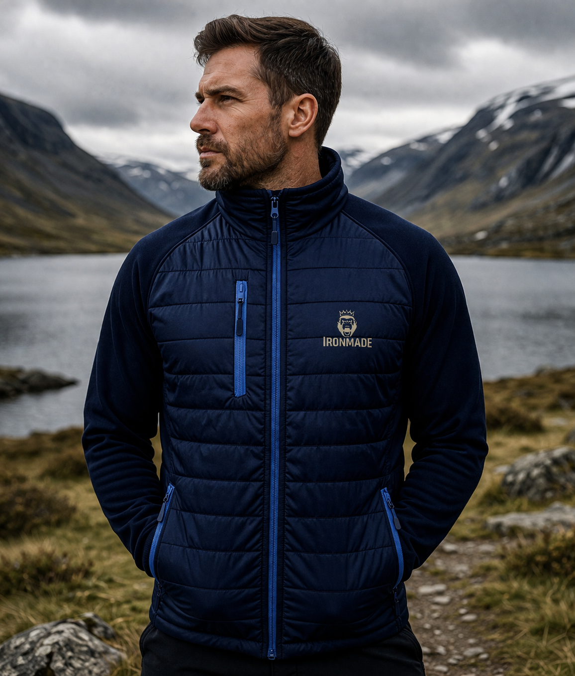 Men's Padded Softshell Jacket