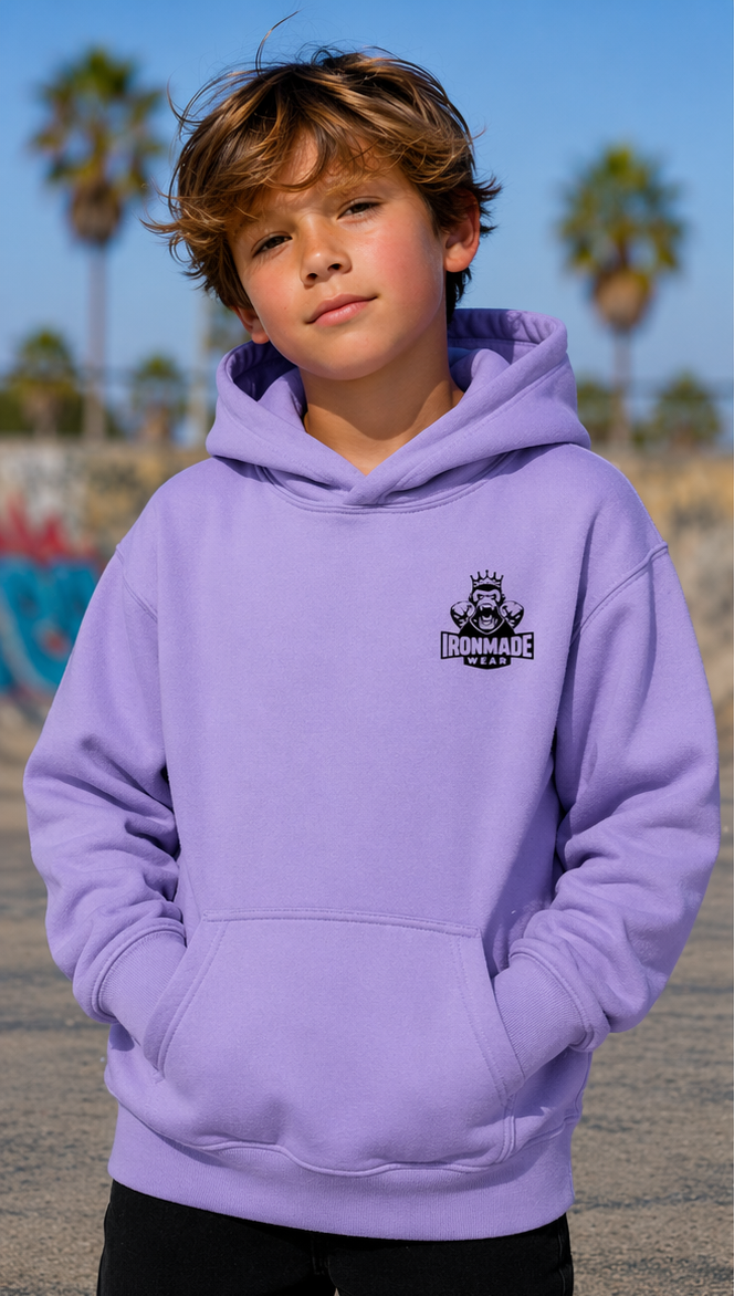 Kids Hoodie | Double Logo