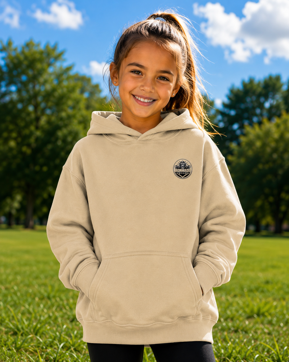 Kids Hoodie | Single Logo