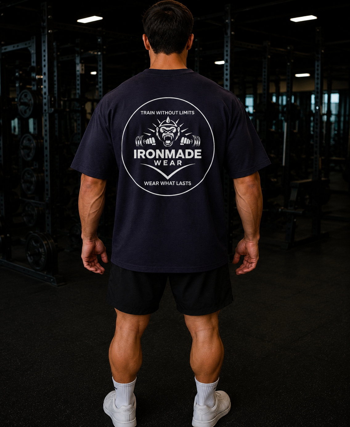 Men’s Oversized Tee | Double Logo