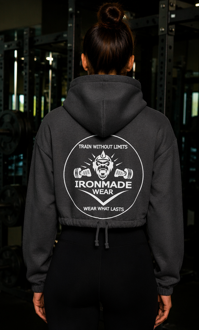 Women’s Cropped Hoodie| Dark Collection
