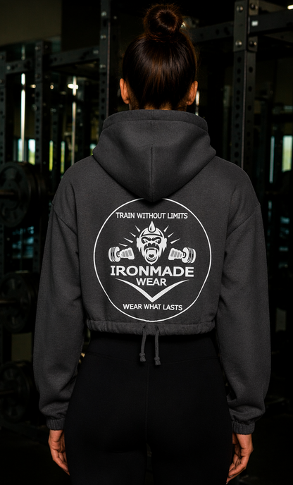 Women’s Cropped Hoodie| Dark Collection