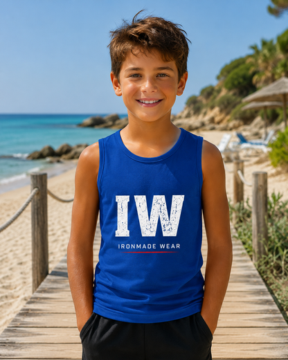 Kids Sports Vest | Quick‑Dry Performance Fabric