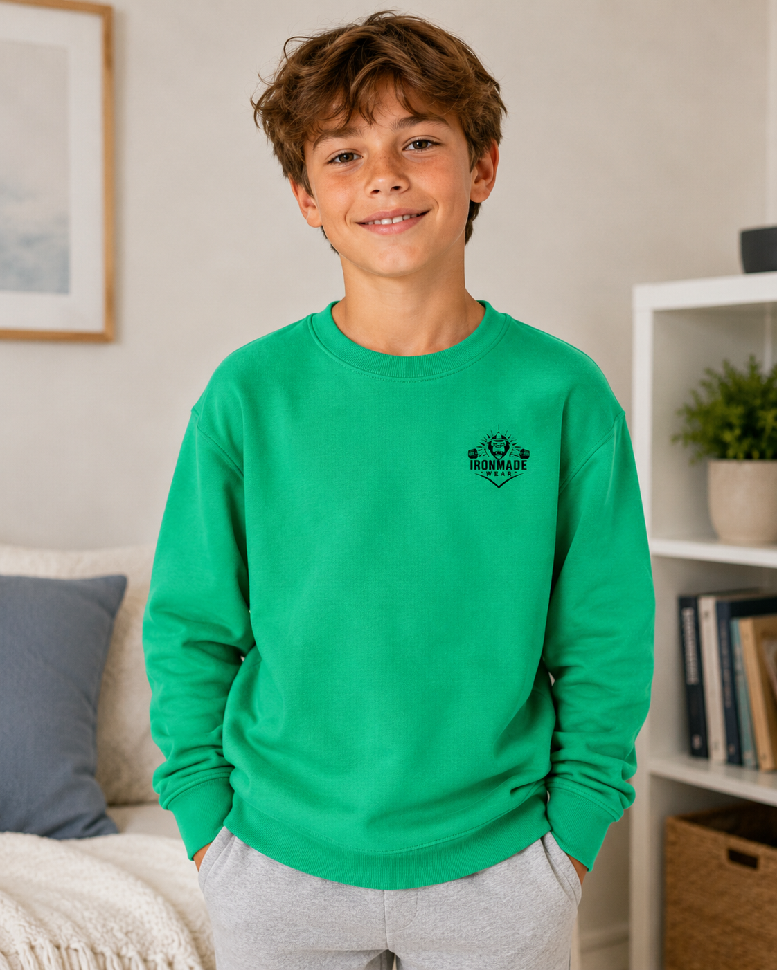 Kids Sweatshirt | Double Logo