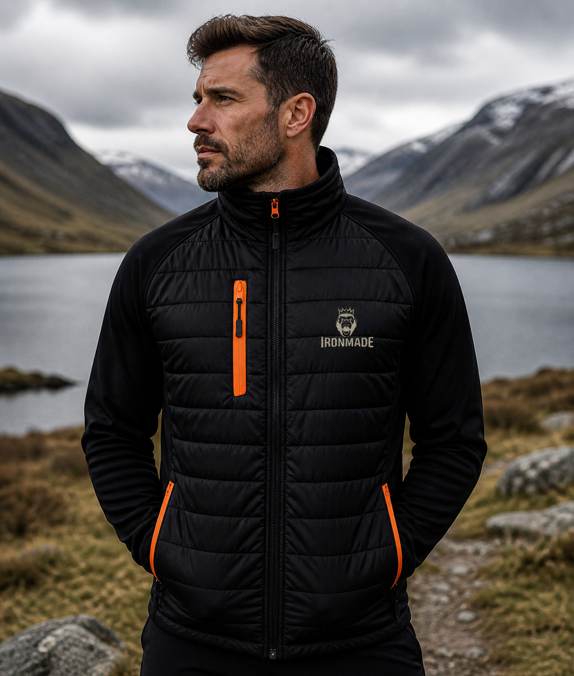 Men's Padded Softshell Jacket