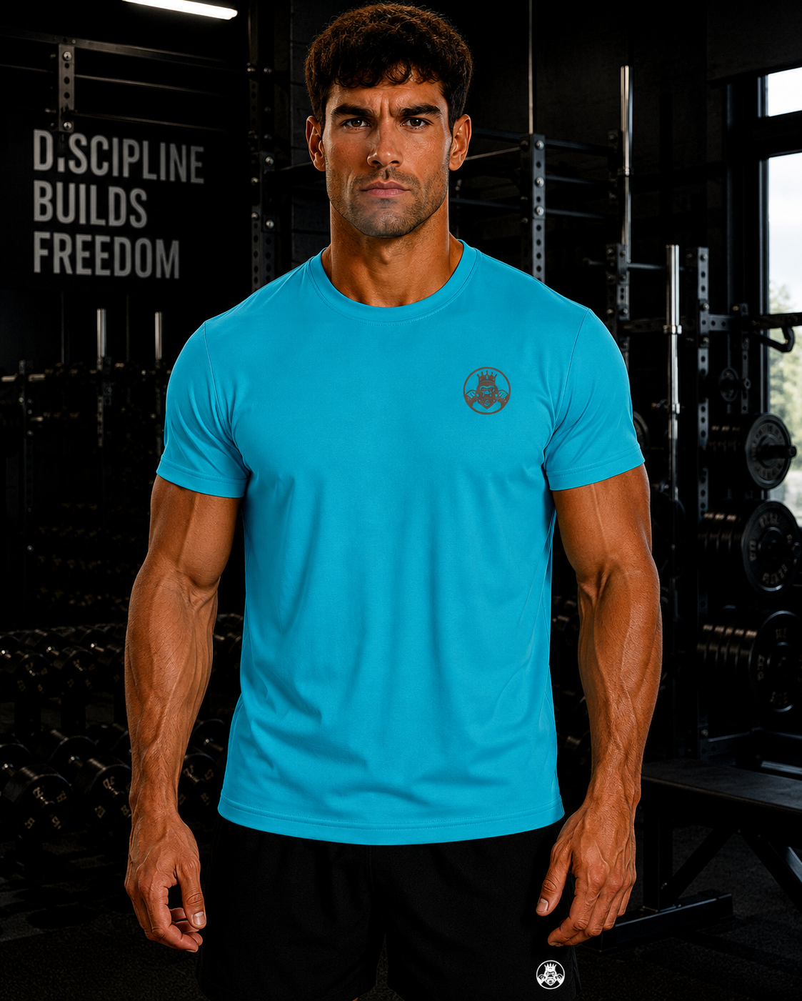 Men’s Performance T‑Shirt  | Double Logo