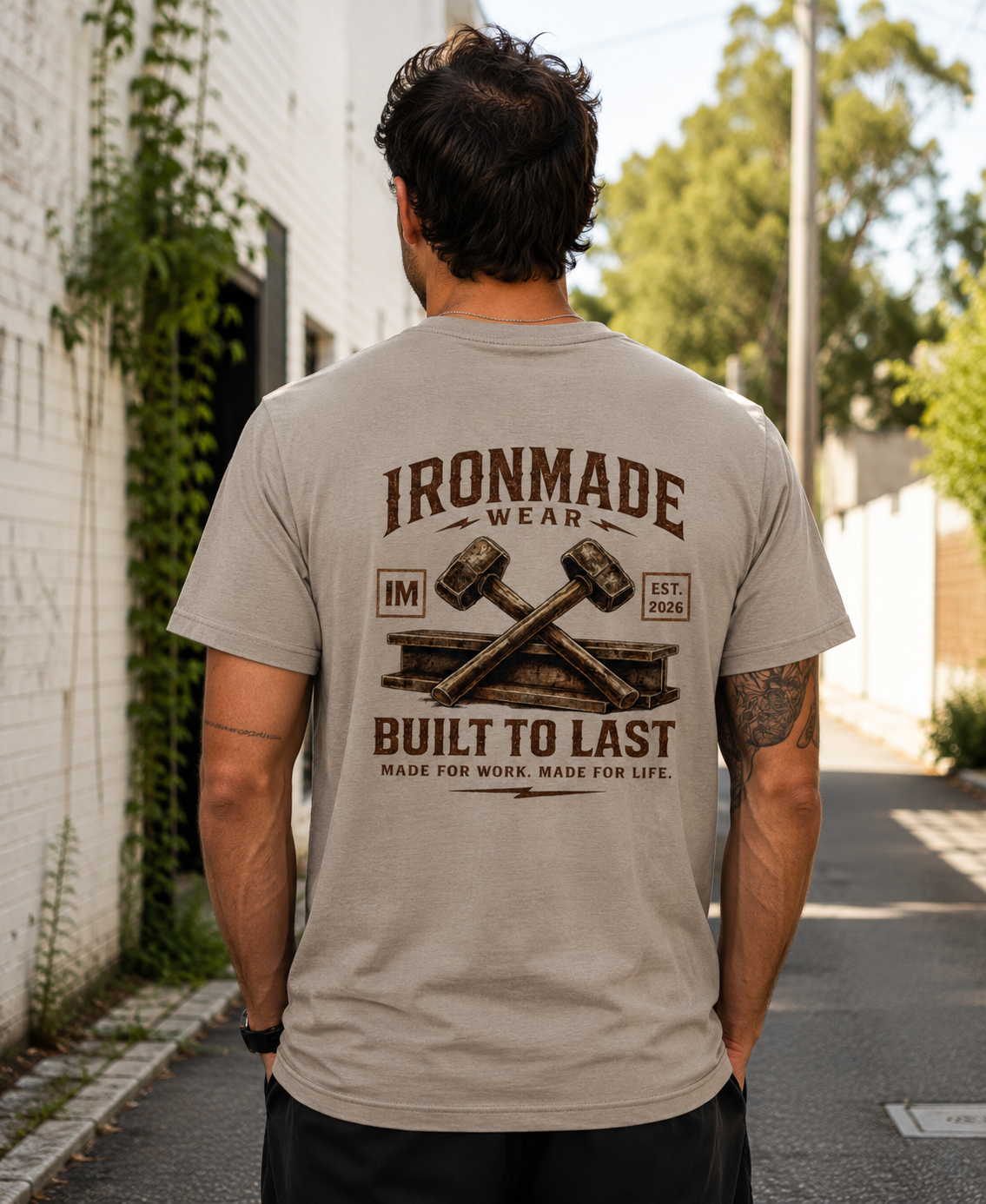 Men’s Casual T-Shirt | Double Logo