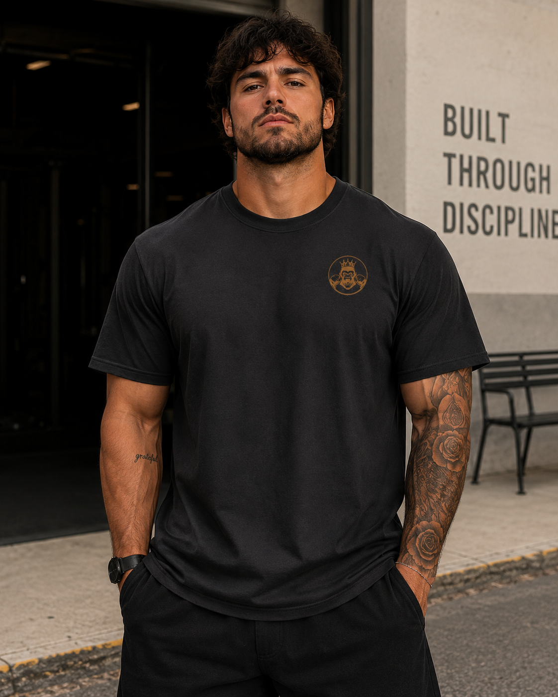 Men’s Oversized Tee | Double Logo| Wear What Lasts