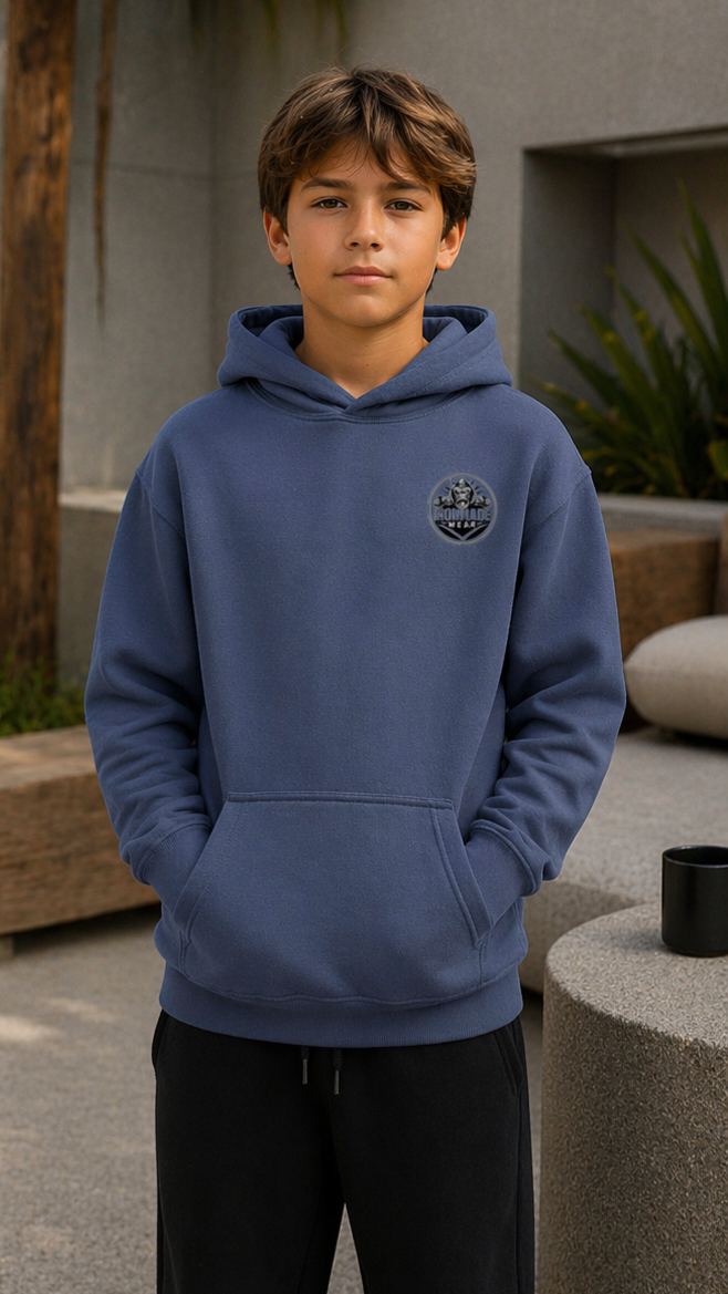 Kids Hoodie- Single Logo