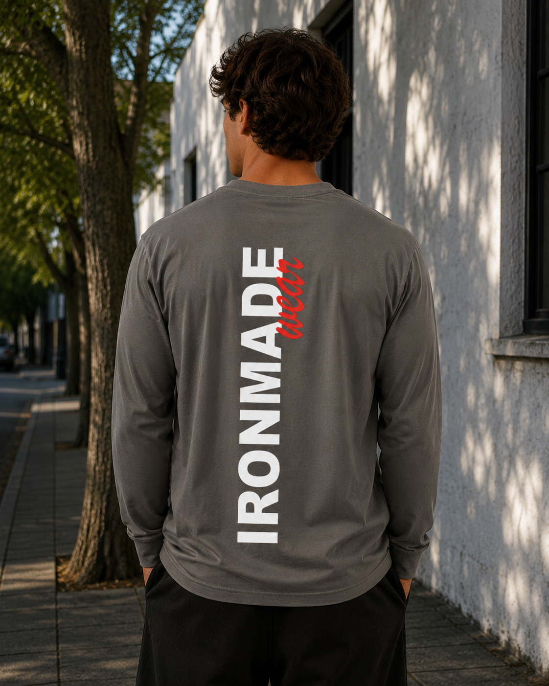 Men's Long Sleeve Tee | Double Logo