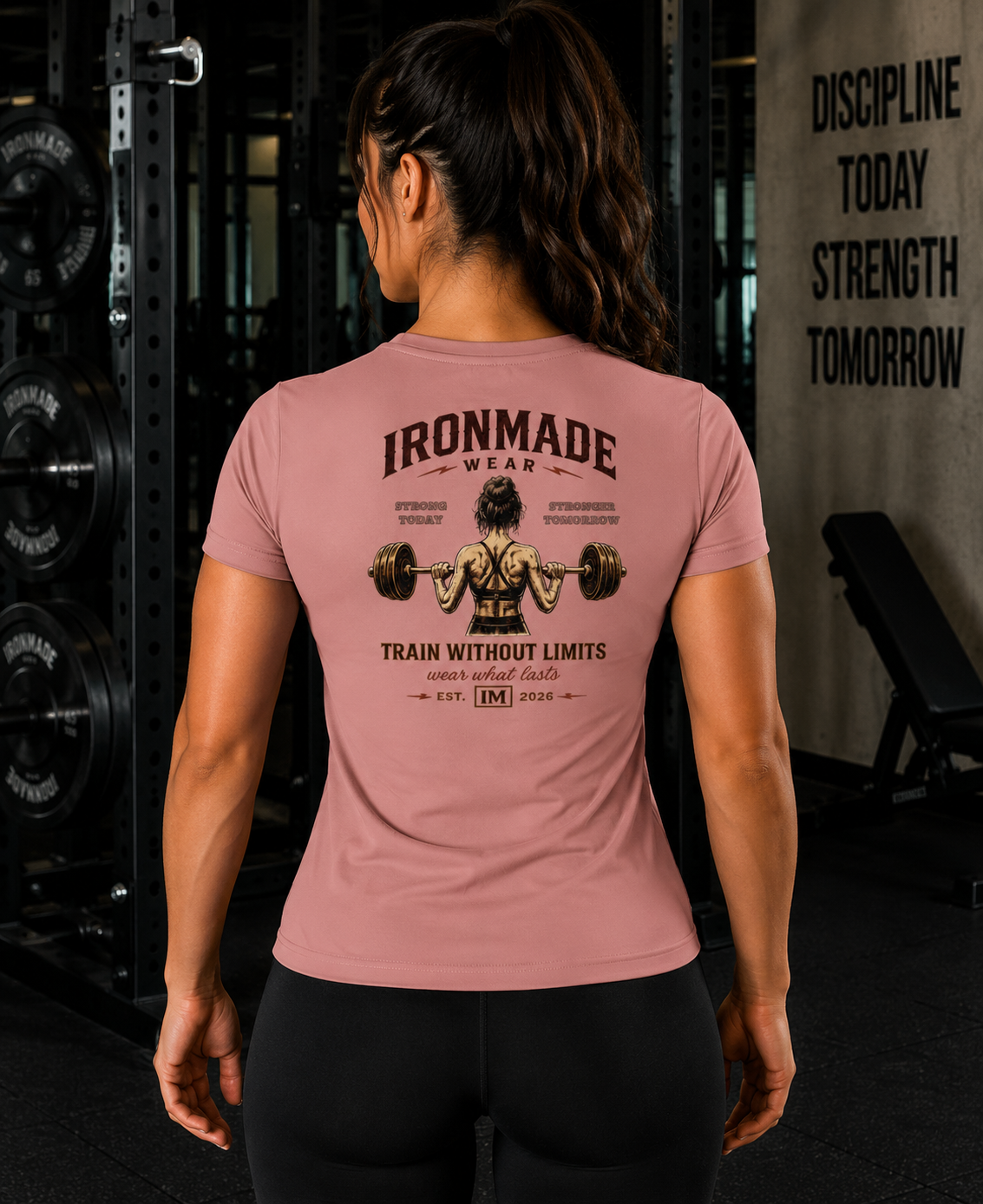 Women's Performance T-Shirt | Double Logo