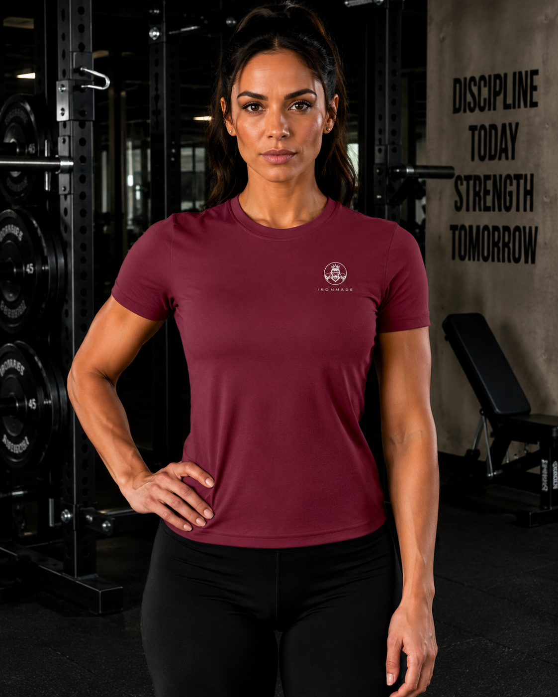 Women's Performance T-Shirt | Double Logo