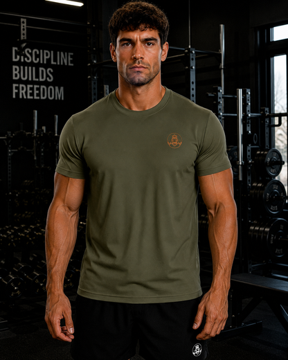 Men’s Performance T‑Shirt  | Double Logo