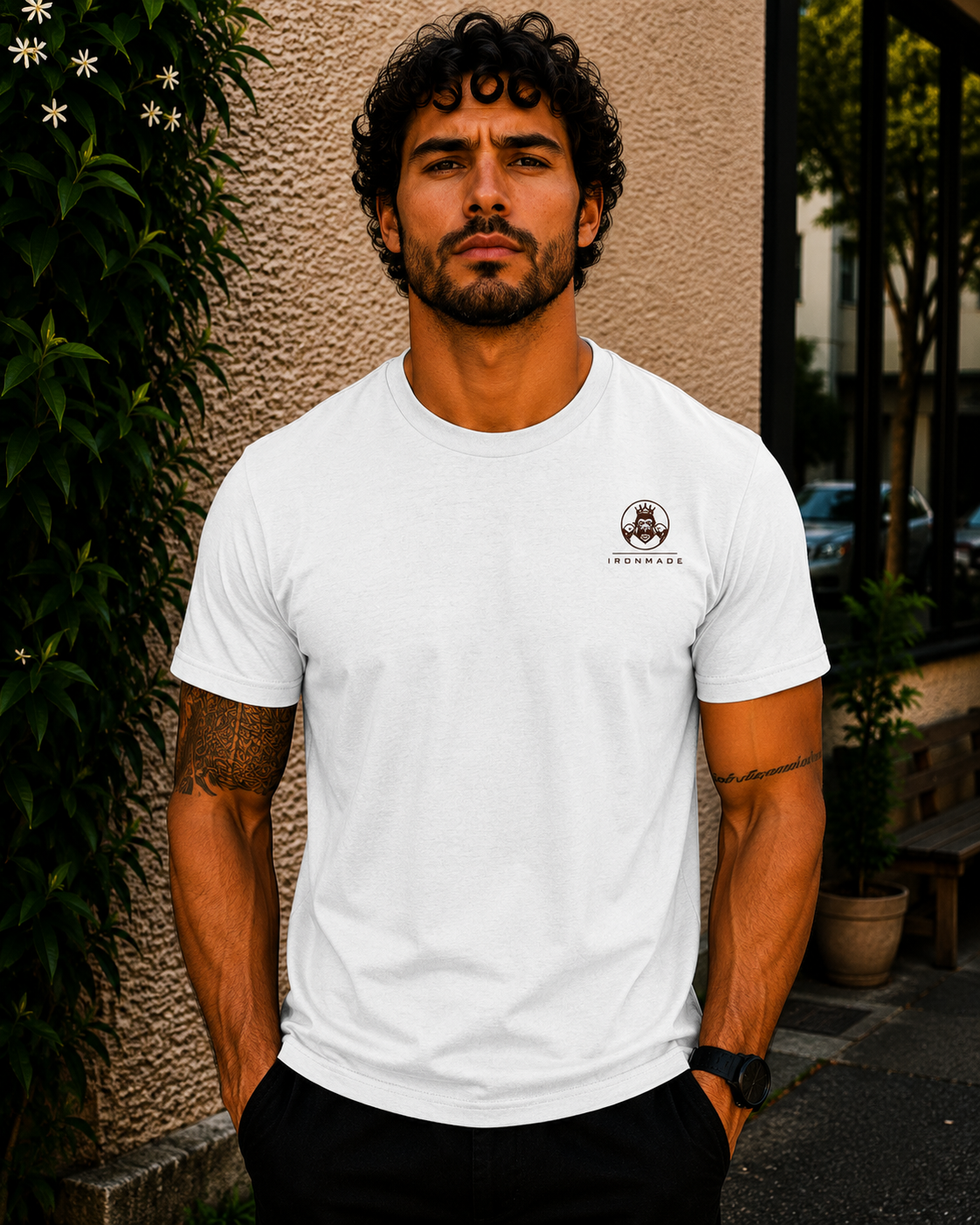 Men’s Casual T-Shirt | Double Logo