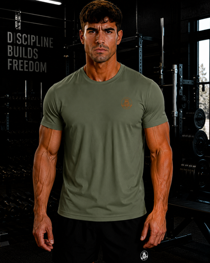 Men’s Performance T‑Shirt  | Double Logo