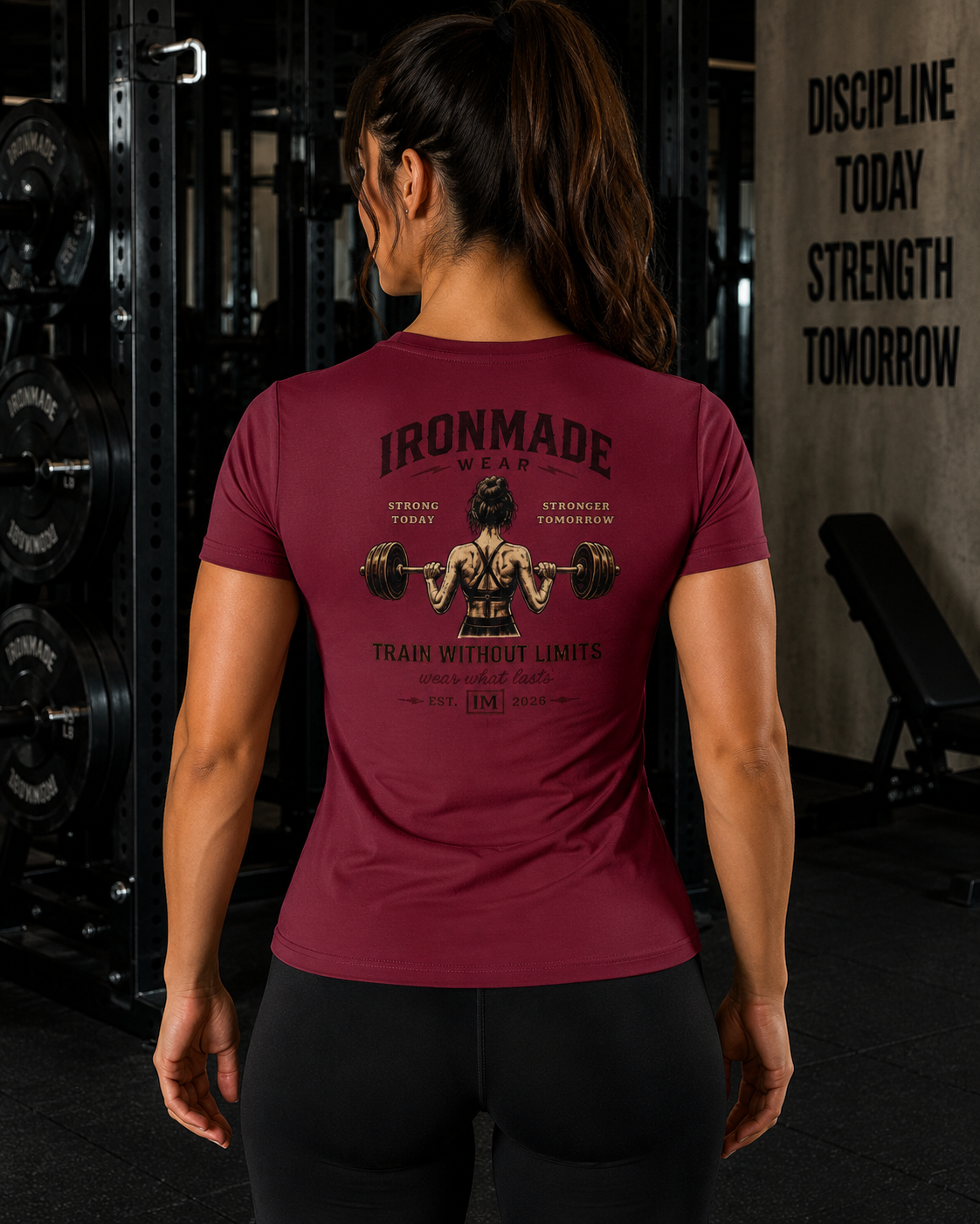 Women's Performance T-Shirt | Double Logo
