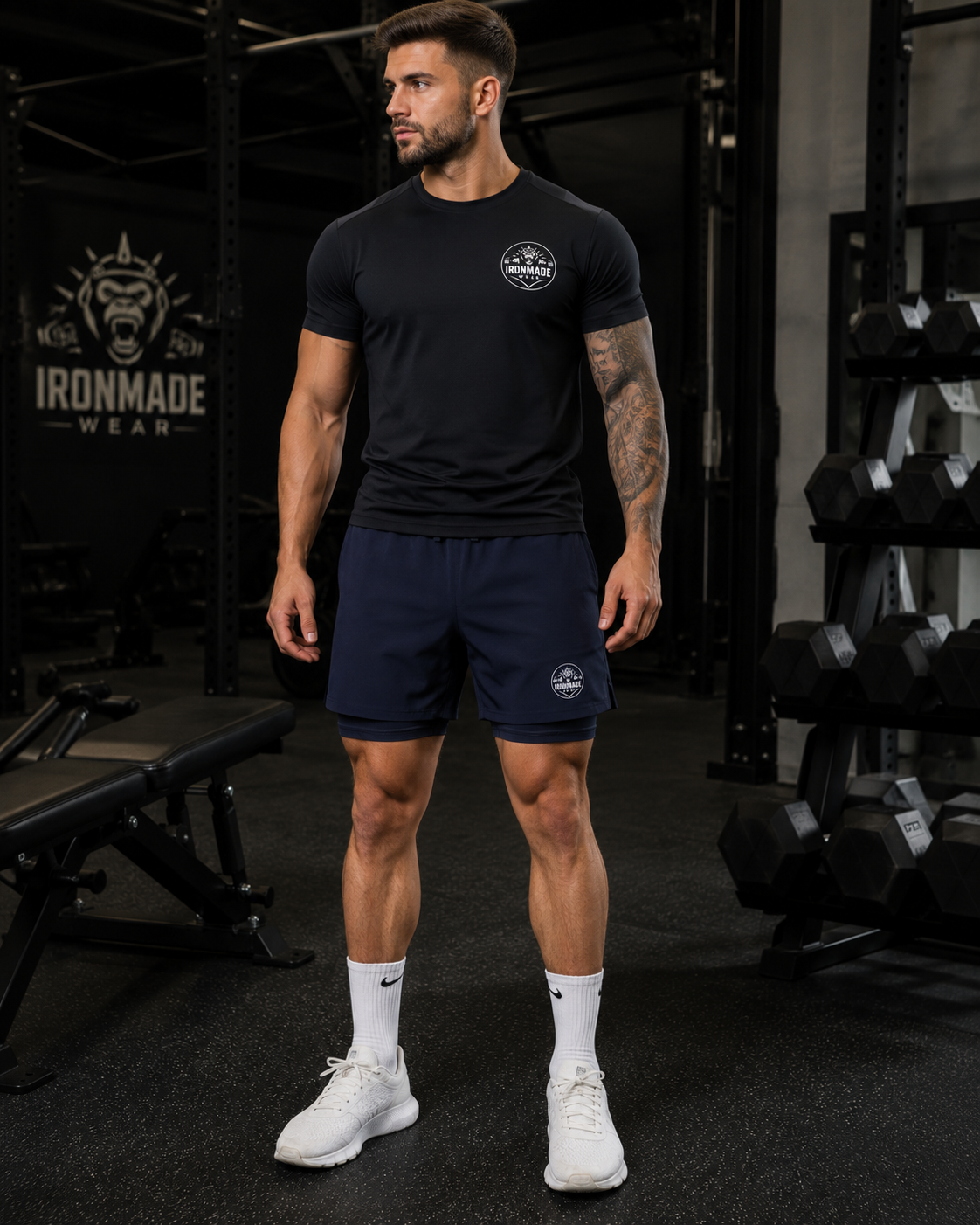 Men's Recycled Lined Shorts