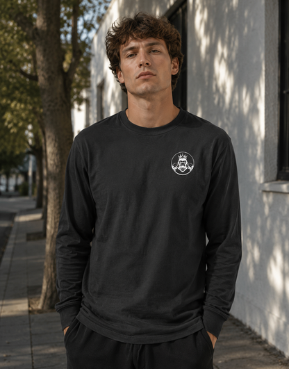 Men's Long Sleeve Tee | Double Logo