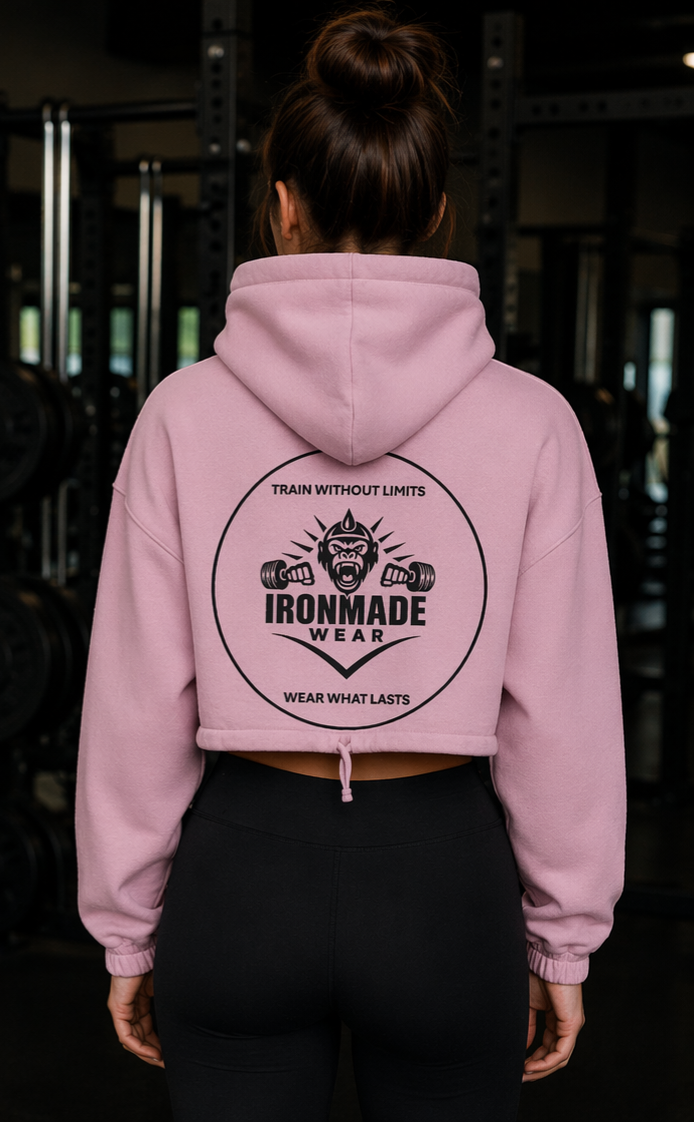 Women’s Cropped Hoodie| Light Collection