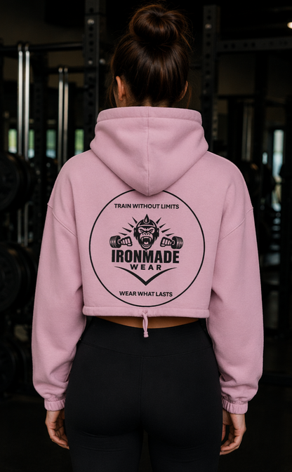 Women’s Cropped Hoodie| Light Collection