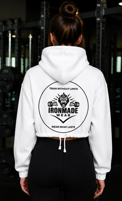 Women’s Cropped Hoodie| Light Collection