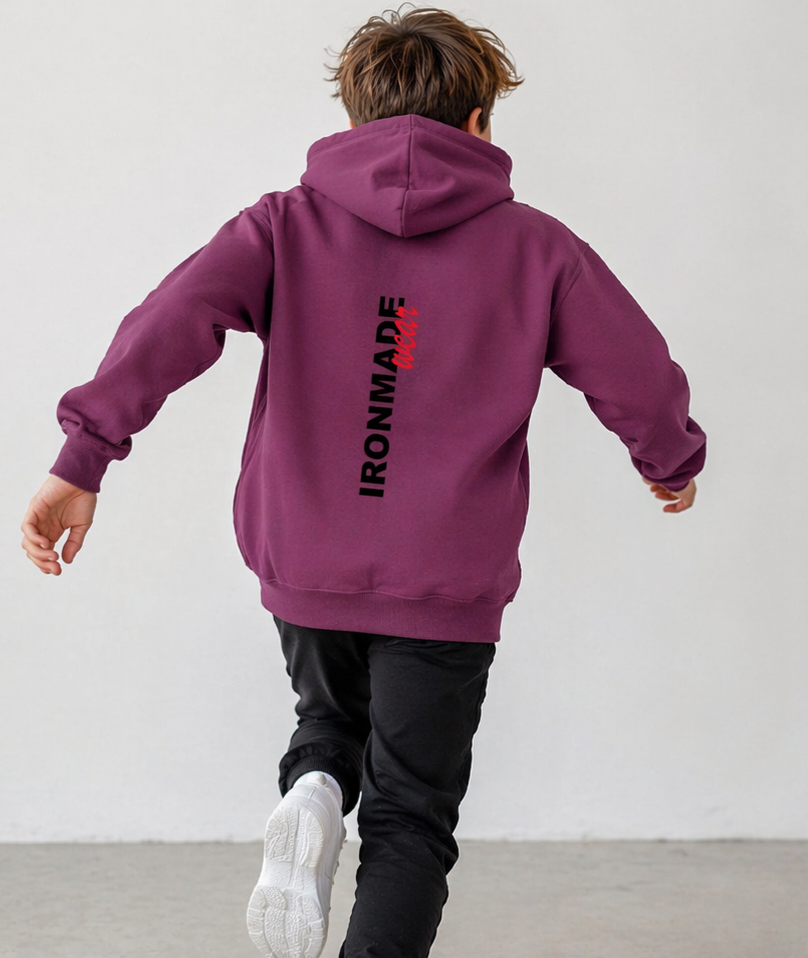 Kids Hoodie | Double Logo