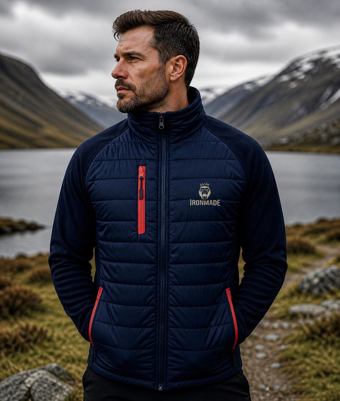 Men's Padded Softshell Jacket