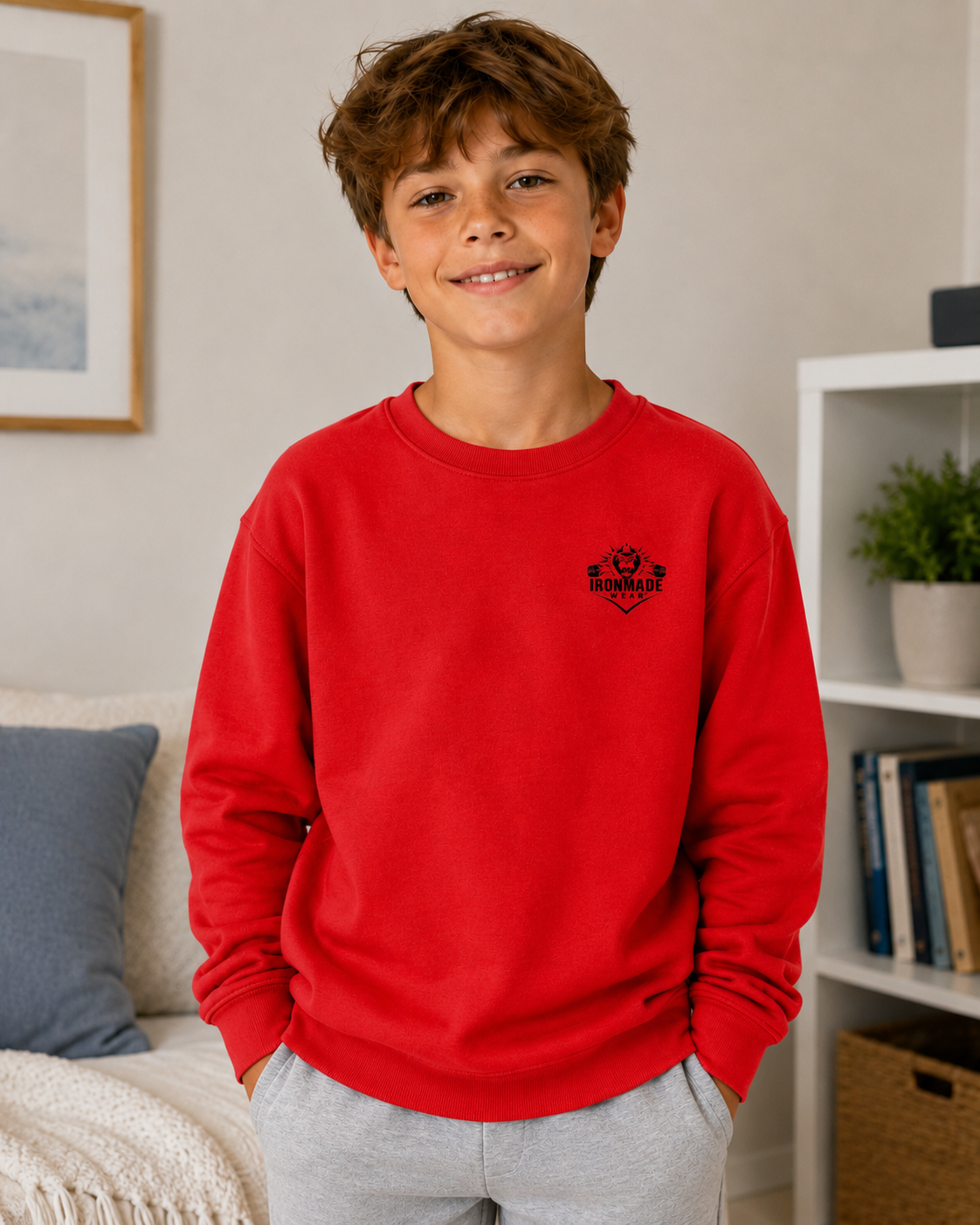 Kids Sweatshirt | Double Logo