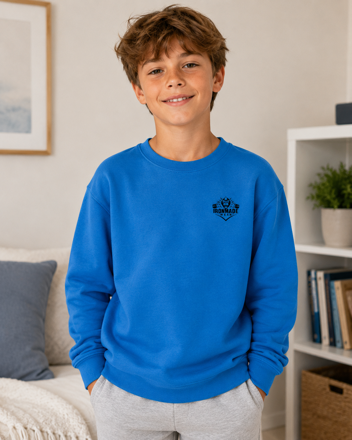 Kids Sweatshirt | Double Logo
