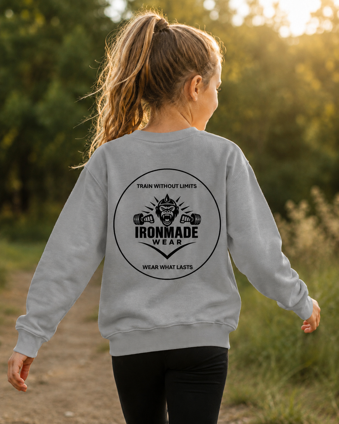 Kids Sweatshirt | Double Logo